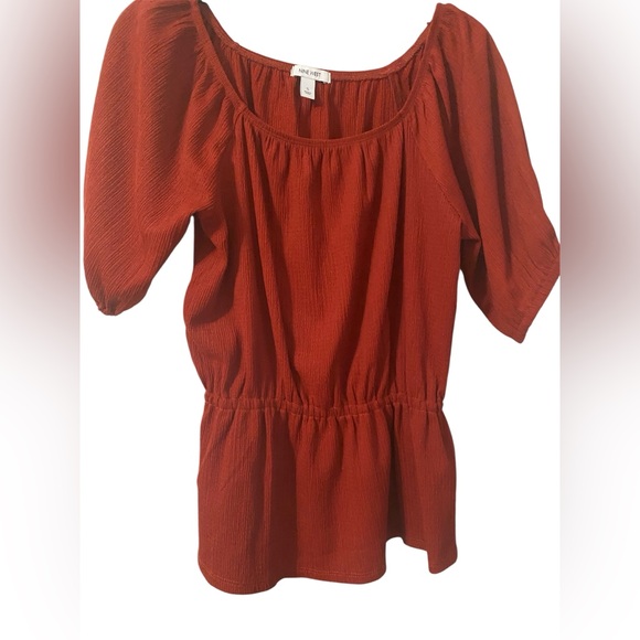Nine West Tops - Nine West Women's Rust colored blouse sz S